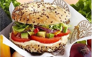 Bagel "Joséphine" at Bagelstein in Orleans