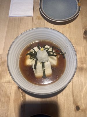 Broth tofuu  at Kounosuke in Utrecht