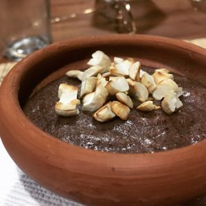 A secret dessert created by Gayan  at Jaywa Lanka Restaurant in Tangalle