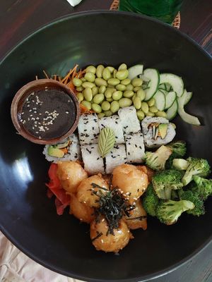 California Maki Roll Bowl at Koloni in Canggu