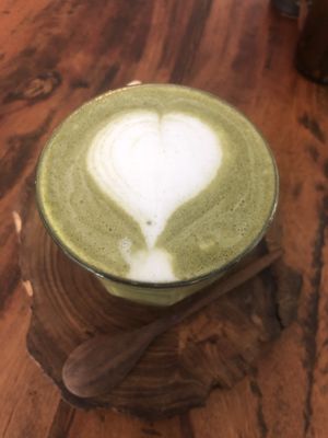 Matcha latte  at Koloni in Canggu