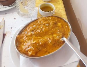 Vegan tofu masala at Bharat in Valencia