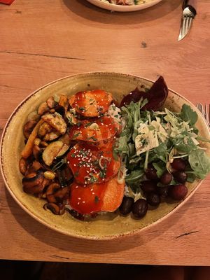 vegan buddha bowl  at Basic Coffee - Oberstadt in Marburg