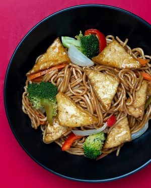Tofu Lo Mein at Tso Chinese Takeout & Delivery - Arboretum in Austin