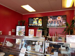 Counter at Sunny Express Mexican Chinese in Compton