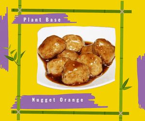 Chinese Plant Base Nugget Orange at Sunny Express Mexican Chinese in Compton