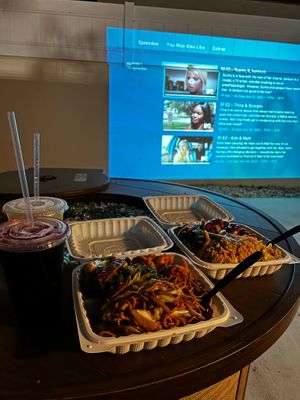 Chinese take out at Sunny Express Mexican Chinese in Compton