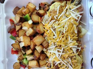 Compton Omelette at Sunny Express Mexican Chinese in Compton