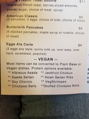 Soooo many options! at Sunny Express Mexican Chinese in Compton