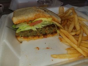 Sourdough is vegan here! at Sunny Express Mexican Chinese in Compton