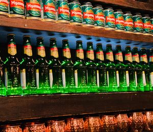 Myanmar Lager at Top Burmese. at Top Burmese in Beaverton