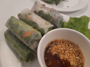 vegetable at Mina Hostel in Thakhek