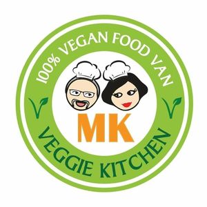 Logo at MK Veggie Kitchen in Currajong