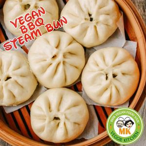 BBQ steam bun at MK Veggie Kitchen in Currajong
