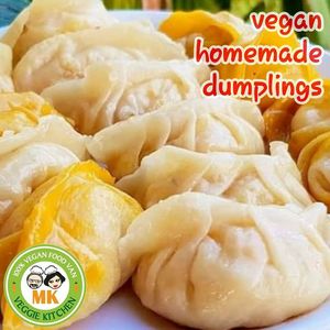 Dumplings at MK Veggie Kitchen in Currajong