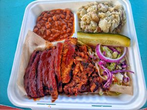 The "Full Monty" at Bone-a-fide Vegan in Austin