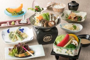 Washoku Vegan Dish ￥4,815 at Kaden in Osaka