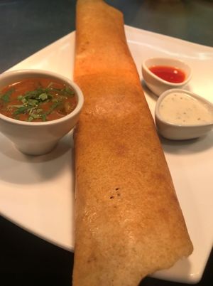 Masala Dosa (social media) at Mango Vegetarian in Wetherby