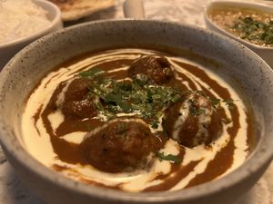 Methi Malai Kofta  at Mango Vegetarian in Wetherby