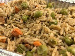 Veg rice   at Mango Vegetarian in Wetherby