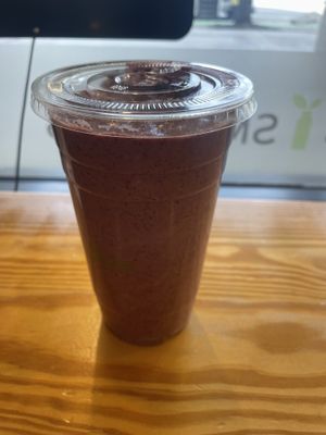 Recovery shake  at Energize in Boston