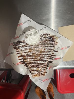 Hazelberryana crepe  at Crepes Bonaparte - Fullerton in Fullerton