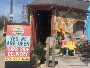 Open regular hours during the pandemic. Visit website at sunflourcommunitybakery.com at Sunflour Community Bakery in Rome