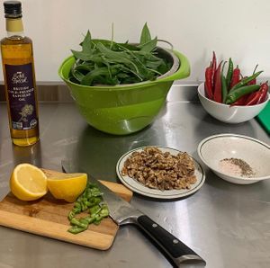 My wild garlic journey  at The Red Berry in Huddersfield