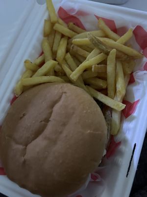 Burger  at The Red Berry in Huddersfield