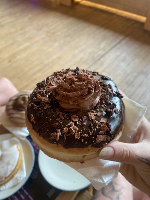 Triple chocolate  at Dreamwave Donuts in Canggu