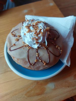 Banoffee at Dreamwave Donuts in Canggu