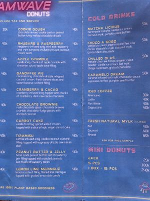   at Dreamwave Donuts in Canggu