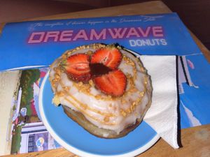   at Dreamwave Donuts in Canggu