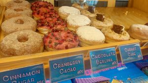 Donuts!!!  at Dreamwave Donuts in Canggu