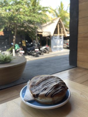 Tiramisu donut  at Dreamwave Donuts in Canggu
