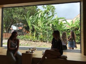 Love this window  at Dreamwave Donuts in Canggu