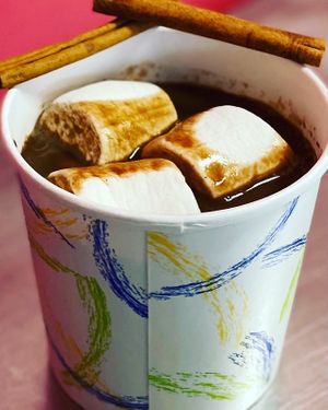 Vegan Hot Cocoa at Good Roots Natural Market in Haverstraw