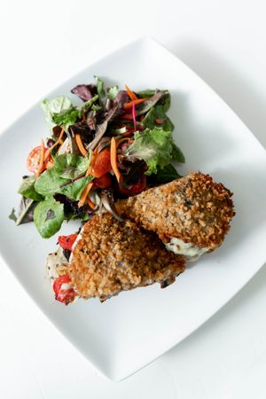 Have you tried the Breadless Stacker yet?? This delicious dish comes with a side salad as well. Only at Good Roots! Now Available on GrubHub and DoorDash! at Good Roots Natural Market in Haverstraw