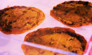 Vegan Chocolate Chip Cookies at Good Roots Natural Market in Haverstraw