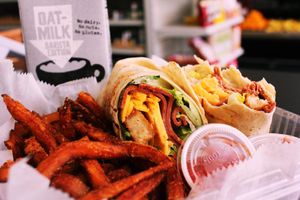 Vegan Cold Cut Wrap at Good Roots Natural Market in Haverstraw