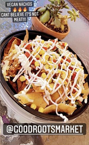 Vegan Overloaded Nachos - Good Roots - Vegan/Plant-Based Food Rockland County NY at Good Roots Natural Market in Haverstraw