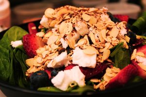 Berry Delightful Salad - Good Roots - Juice Bar - Restaurant - Market - Rockland County, NY at Good Roots Natural Market in Haverstraw