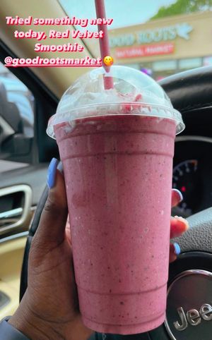 Red Velvet Smoothie - Good Roots Natural Market & Juice Bar -Rockland County, NY at Good Roots Natural Market in Haverstraw