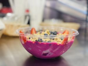 Pitaya Bowl at Good Roots Natural Market in Haverstraw
