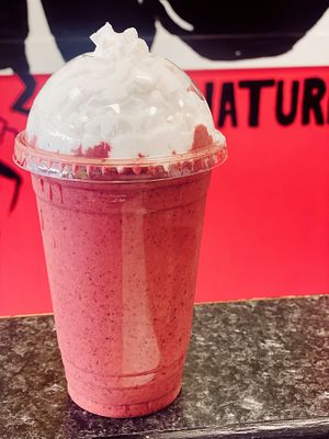Red Velvet Smoothie - Good Roots - Juice Bar - Rockland County, NY  at Good Roots Natural Market in Haverstraw