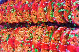 Vegan Meat Loaf at Good Roots Natural Market in Haverstraw