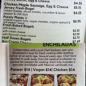 Lots of vegan options at Frappe Joe in Edison