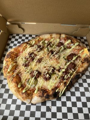 Korean Cholo  at Pizza Riot in Chico