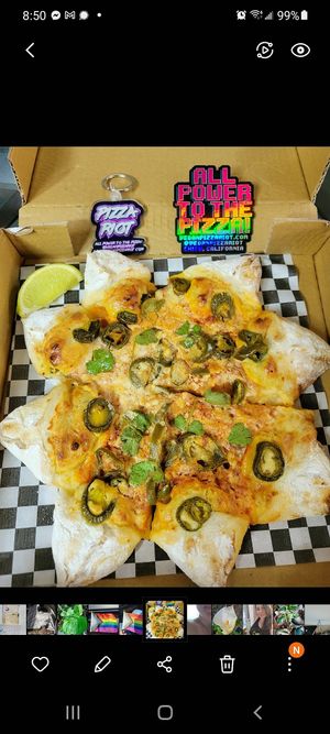 All of the YES! at Pizza Riot in Chico