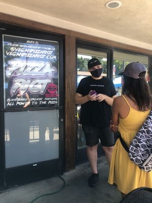 Such a sweet and lovely in every way Staff person!! 💖💖💖 at Pizza Riot in Chico